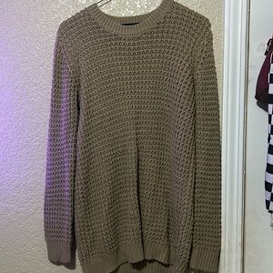 Brown Knitted Sweater